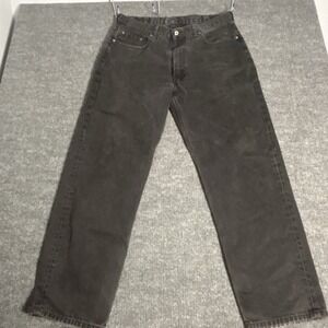 Levi's 550™ Relaxed Fit Men's W38 L34 Black 100% Cotton Jeans‎
